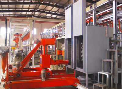 Single type dehydrogenation furnace